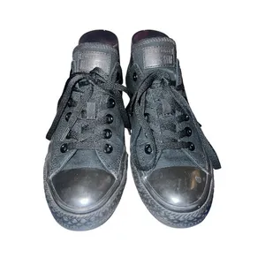 Converse Chuck Taylor All Star Low Top Black Women's 7 Monochrome Sneakers thumbnail 7