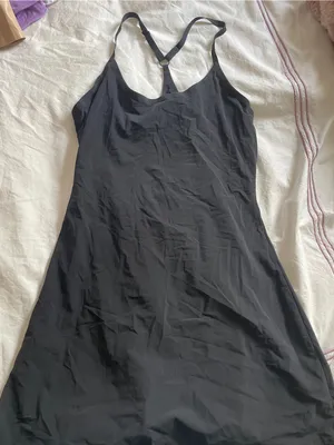 Outdoor Voices Black Racerback Slip Dress thumbnail 1