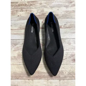 Rothy's The Point Flats Slip-On Women's Size 9 Black Washable Comfy Comfort thumbnail 3