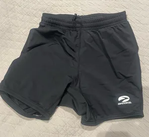 Brooks Women’s Fitted Black Athletic Running Shorts with drawstring and Logo thumbnail 1