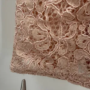 Adrianna Papell Dress Women’s Size 4 NWT Lace Maxi Gown Pink Wedding Bridesmaid thumbnail 10