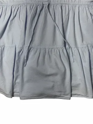 Zara Light Blue Short Sleeve Mini Dress / Long Tunic Womens XS thumbnail 7