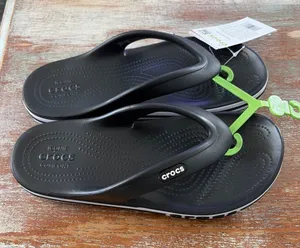 Crocs Adult Bayaband Flip Flop Sandals Women’s Size 7/ Men’s Size 5 NEW thumbnail 1
