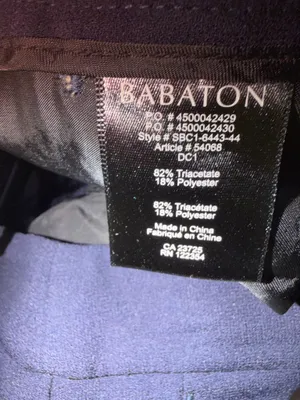 Aritzia Babaton Dexter Navy Tuxedo Jogger Size 00. thumbnail 5