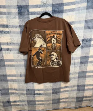 Morgan Wallen I'm The Problem Brown Graphic T-Shirt thumbnail 4