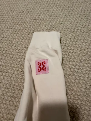 Glossier hoodie embroidered White thumbnail 3