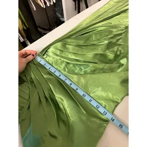 Off Shoulder Green Formal Glam Gala Prom Special Event Dress Size 4 NEW thumbnail 12