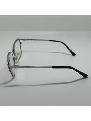 TIJN Cat Eye Black & Silver Prescription Glasses Frames with Case thumbnail 4
