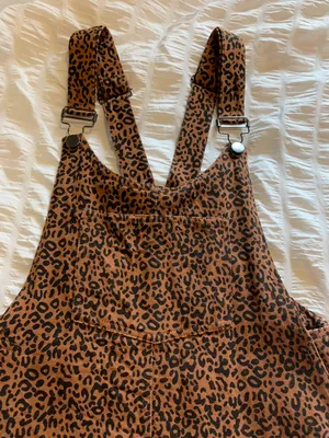 Forever 21 Leopard  Overall Dress thumbnail 3