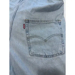Levi's Denim Shortall Womens Large Light Wash Vintage Utility Chore Concert thumbnail 7