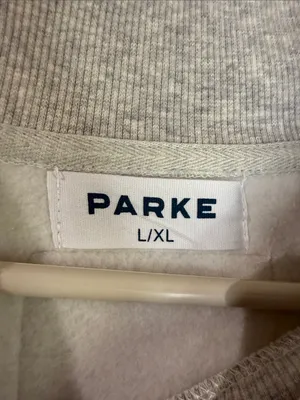 PARKE x Stoney Clover Lane Gray Gingham Sweatshirt L/XL thumbnail 2