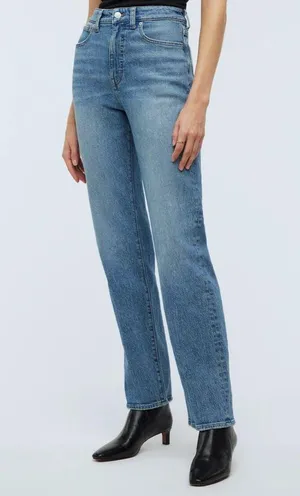 NWT Madewell The '90s Straight Jean 23 broken zipper needs repair/replacement thumbnail 2