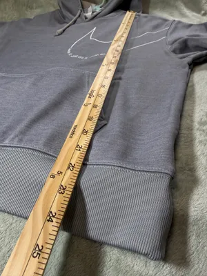 Nike Women’s Grey Hoodie XS white swoosh thumbnail 3