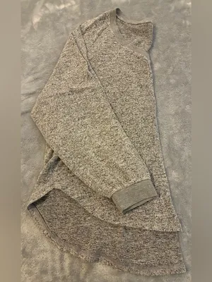 Women’s Cato Brand Soft V-Neck Long Sleeve Tunic - Gray Size X-LARGE thumbnail 8