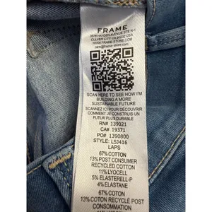 FRAME Le Skinny de Jeanne Skinny Jeans Women’s 24 Mid-Rise Ankle Blue Denim NWT thumbnail 6