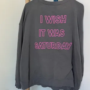 Wildfox Gray Sweatshirt with Pink Text thumbnail 2