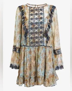 Free people country roads mini dress thumbnail 5