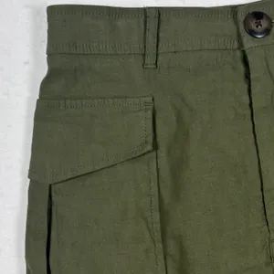 Maeve by Anthropologie Cargo Skirt Womens XS Mini Festival Gorpcore‎ Olive Green thumbnail 5