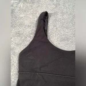 Lululemon athletica align reversible Black camo Sports Bra 6 a/b cup thumbnail 2