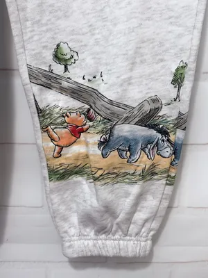 Winnie the Pooh Women's Graphic Joggers Size Medium NWOT thumbnail 6