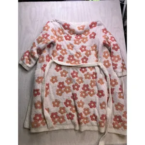 The Styled Collection Madi Nelson Robe Womens S/M‎ Pink Orange Flower Cozy thumbnail 9