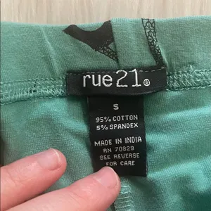 Rue 21 Mint Eiffel Tower Leggings thumbnail 4
