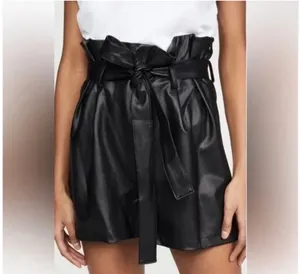 Amanda Uprichard Shorts Leather thumbnail 2
