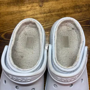 Crocs Light Blue Fur‎ Lined Clogs Size 7 thumbnail 7