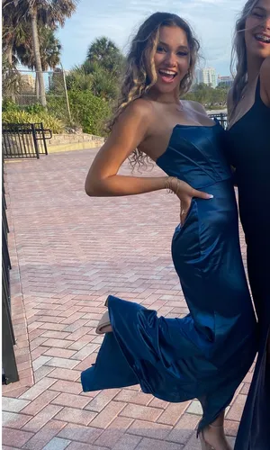 Windsor Prom Dress Blue Navy thumbnail 7