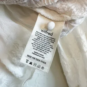 Aritzia Wilfred | Augustine Floral Semi Sheer Peplum Top in White thumbnail 5
