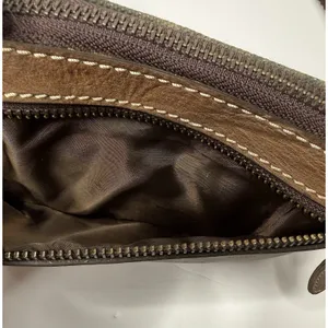 Scully Waist Belt Pouch Wallet Brown Leather Camo‎ Unisex Travel Easy Carry New thumbnail 3