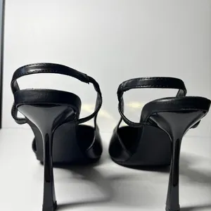 Elegant Women's Metal Pointed Stiletto Heels thumbnail 4