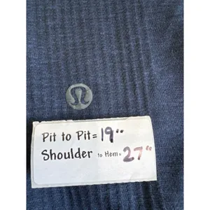Lululemon Peloton Swiftly Tech Short Sleeve 2.0 Shirt Navy Blue Womens Size S thumbnail 4