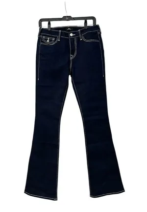 TRUE RELIGION VINTAGE BECCA BIG T FLAP BOOTCUT JEAN size 27 NWT thumbnail 5