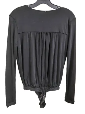 Free People Intimately "Turnt" Bodysuit Size M NWT Black thumbnail 5
