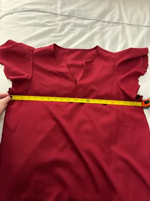 SHEIN Notch Collar Work Shirt  thumbnail 2