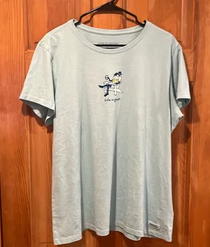 Life is good women’s short sleeve size xlarge . thumbnail 1