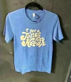 Women’s Norah Jones 2022 Tour Blue Short Sleeve Tshirt Size Small thumbnail 1