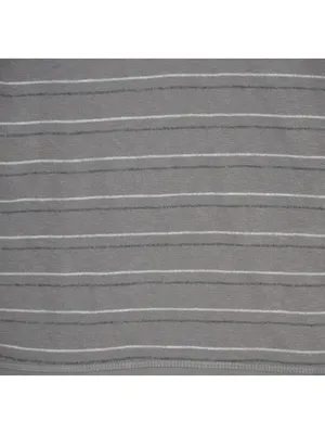 Standard James Perse Sweatshirt Size 1 S Gray Stripe Supima Cotton Made USA thumbnail 4