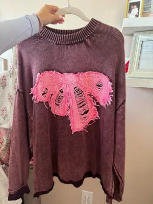 Aelfric Eden Sweater with Bow thumbnail 1
