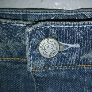 Miss Bisou S Y2K Stitched Star Flap Rivet Pockets Jeans Mini Skirt thumbnail 8