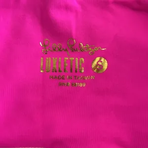 Lilly Pulitzer Weekender Luxletic‎ Leggings Crop Flamingoals Sz Small thumbnail 6