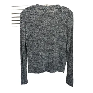 Divided H&M Black/White Sweater Round Neck Long Sleeve Size XS Ribbed‎ thumbnail 4