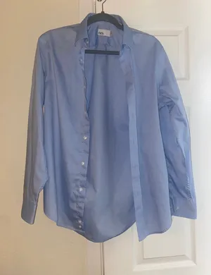 Nordstrom Rack Blue Business Casual Dress Shirt thumbnail 1