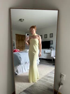 Peppermayo Yellow Strapless Dress thumbnail 3