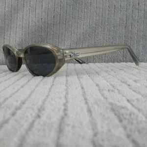New Divine Eyewear Daphne Bronzed Silver/Smoke Sunglasses Women's NWT thumbnail 2