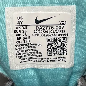 Nike Star Runner 3 Women's Gray/Aqua Sneakers Size 5.5 thumbnail 4