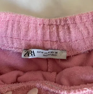 ZARA Pink Terry Cloth Shorts thumbnail 2
