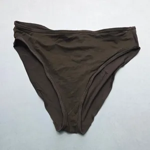 Envya Brown Swim Beach Cheeky Flirty Boho Bikini Bottom L‎ Large 12 thumbnail 5