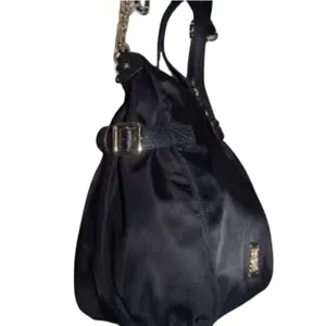 Juicy Couture Black nylon Tote with Chain-Link Strap thumbnail 2
